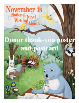 November is National Novel Writing Month.